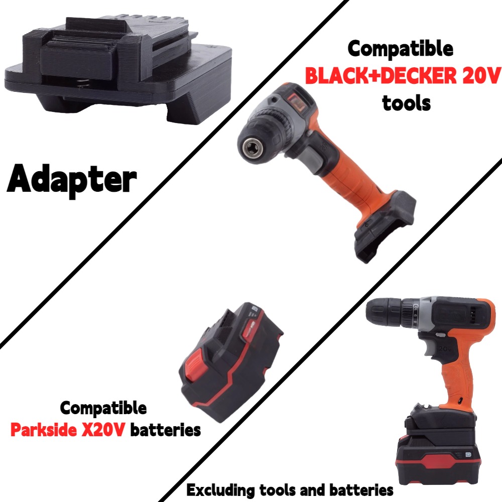 Black+Decker Tool Cordless - ل Parkside X20V TEAM بطارية ليثيوم