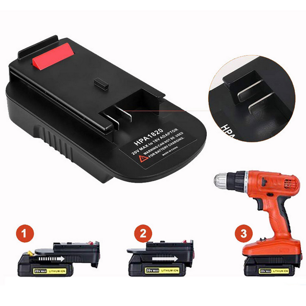 Black+Decker Tool 20V Max - HPA1820 استبدال محول ل بلاك اند