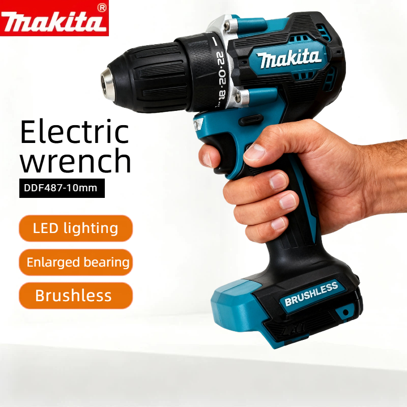 Makita Drill Ddf484 - مثقاب ماكيتا اللاسلكي 18 فولت DDF487: