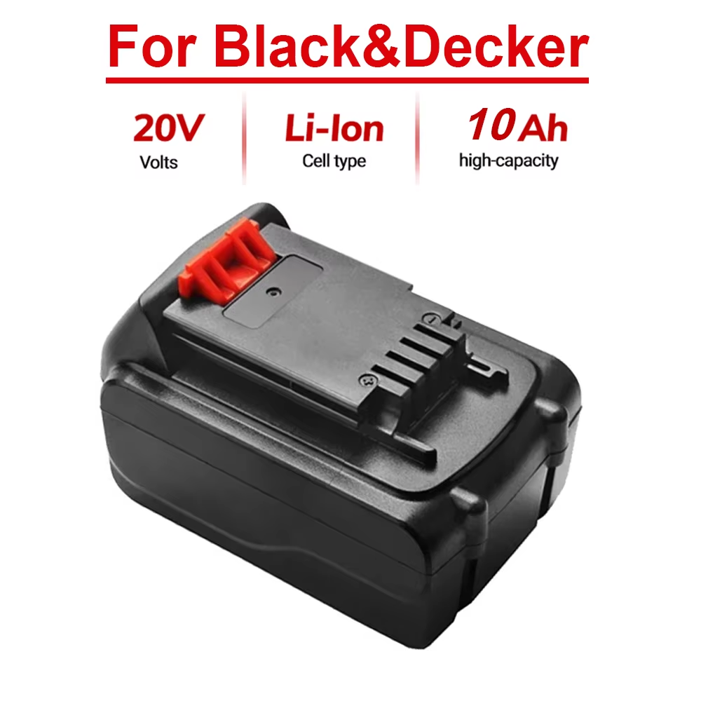 Black+Decker Tool 20V Max - بطارية بديلة 20 فولت 10 أمبير