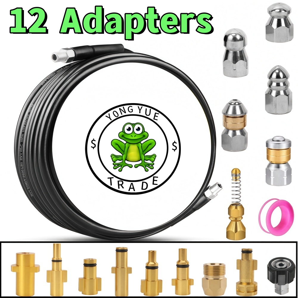 Drain Pipe Clip - 5 ~ 50 متر غسالة الضغط
