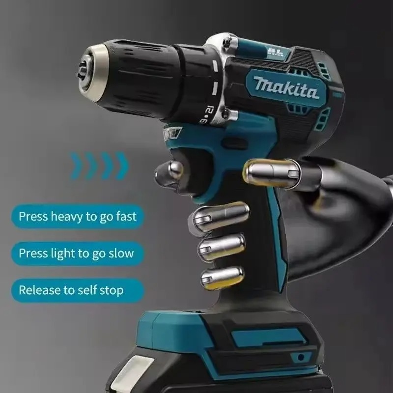 ماكيتا الأصلية. مثقاب كهربائي  - مراجعة Makita Drill Ddf484 وسعره