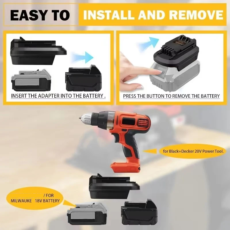 محول أدوات بلاك ديكر لبطاريات  - مراجعة Black+Decker Tool Cordless وسعره