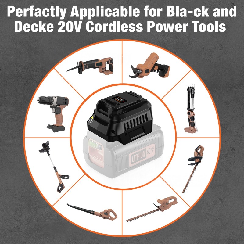 HAKSINKY أداة محول البطارية BD - مراجعة Black+Decker Tool Cordless وسعره