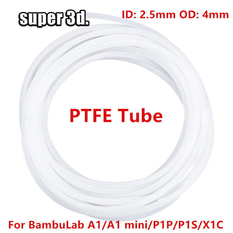 أنبوب PTFE من Bambu Lab بطول 1 - مراجعة Ptfe Tape Thread وسعره