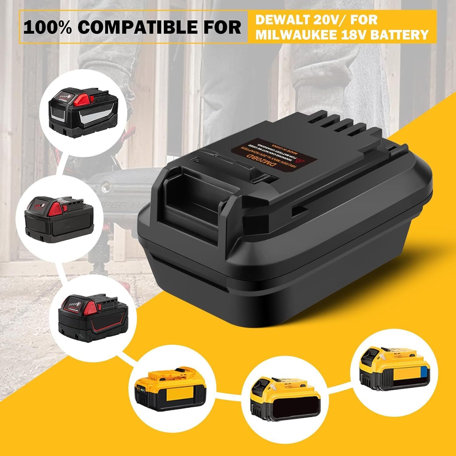 محول بطارية DM20BD لـ DeWalt 2 - مراجعة Black+Decker Tool Cordless وسعره