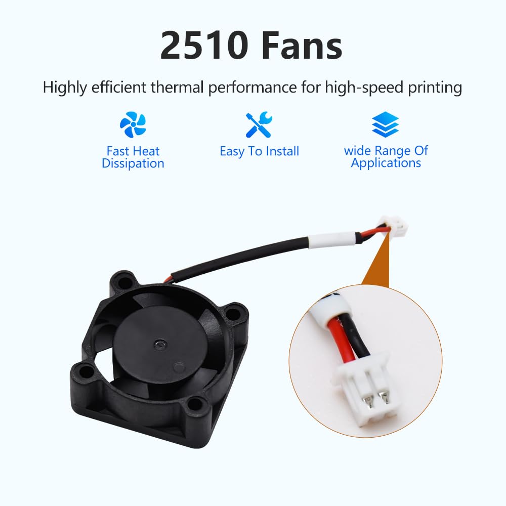 مراوح طابعة ثلاثية الأبعاد من  - مراجعة Creality Printer Ender 3 V3 وسعره