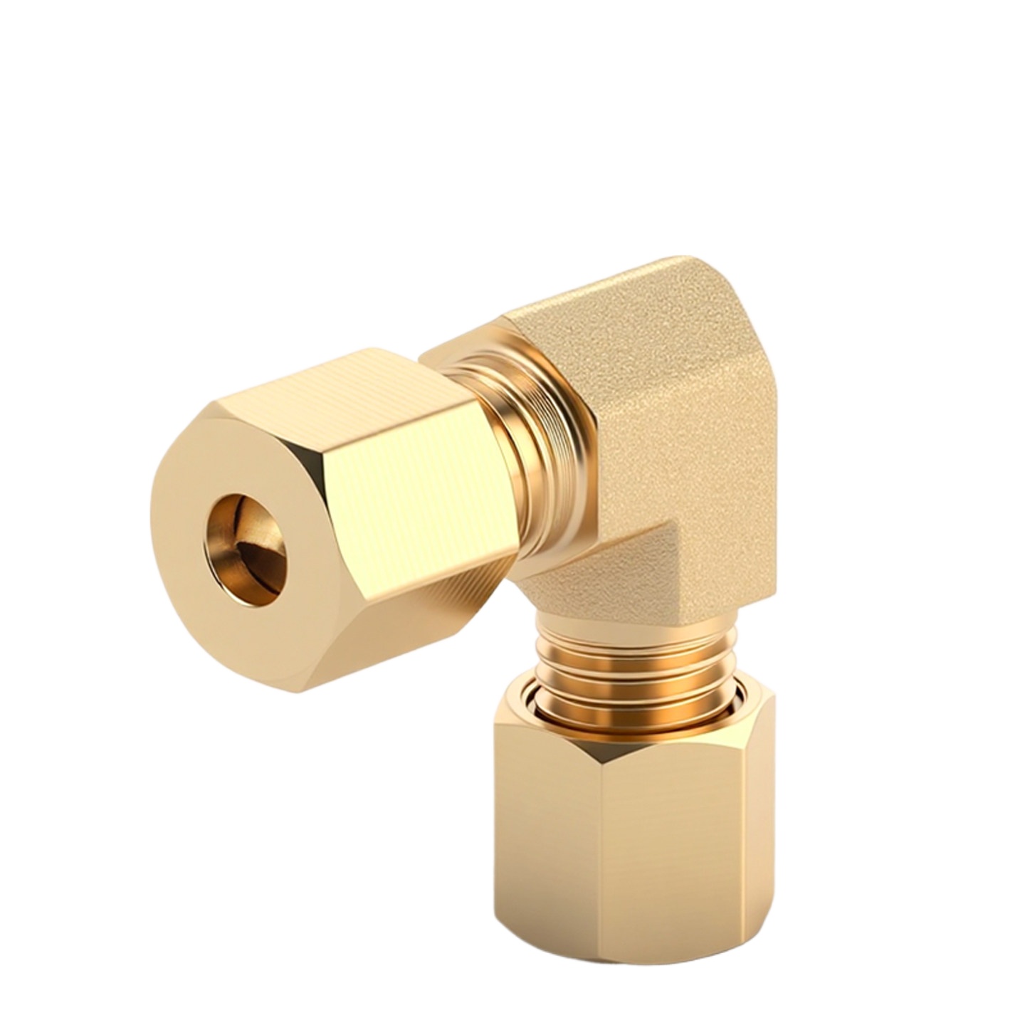 وصلة أنبوب نحاسية بزاوية 90 در - مراجعة Compression Fitting Brass وسعره