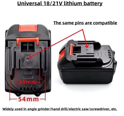 بطارية ماكيتا 21 فولت 5S2P ليث - مراجعة Makita Drill Hp1640 وسعره