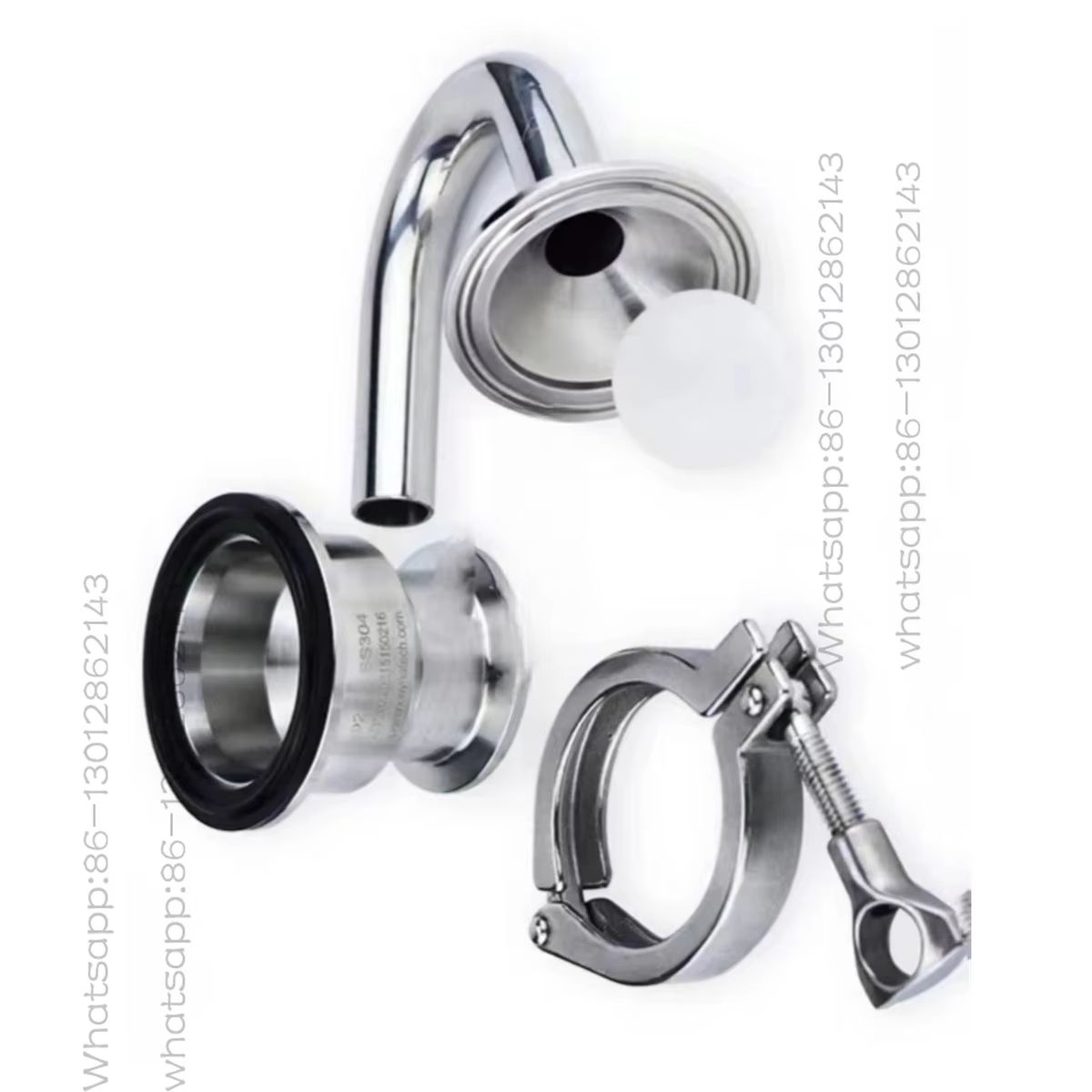 جديد 1 قطعة صمام عادم صحي بقطر - مراجعة Float Ball Valve وسعره
