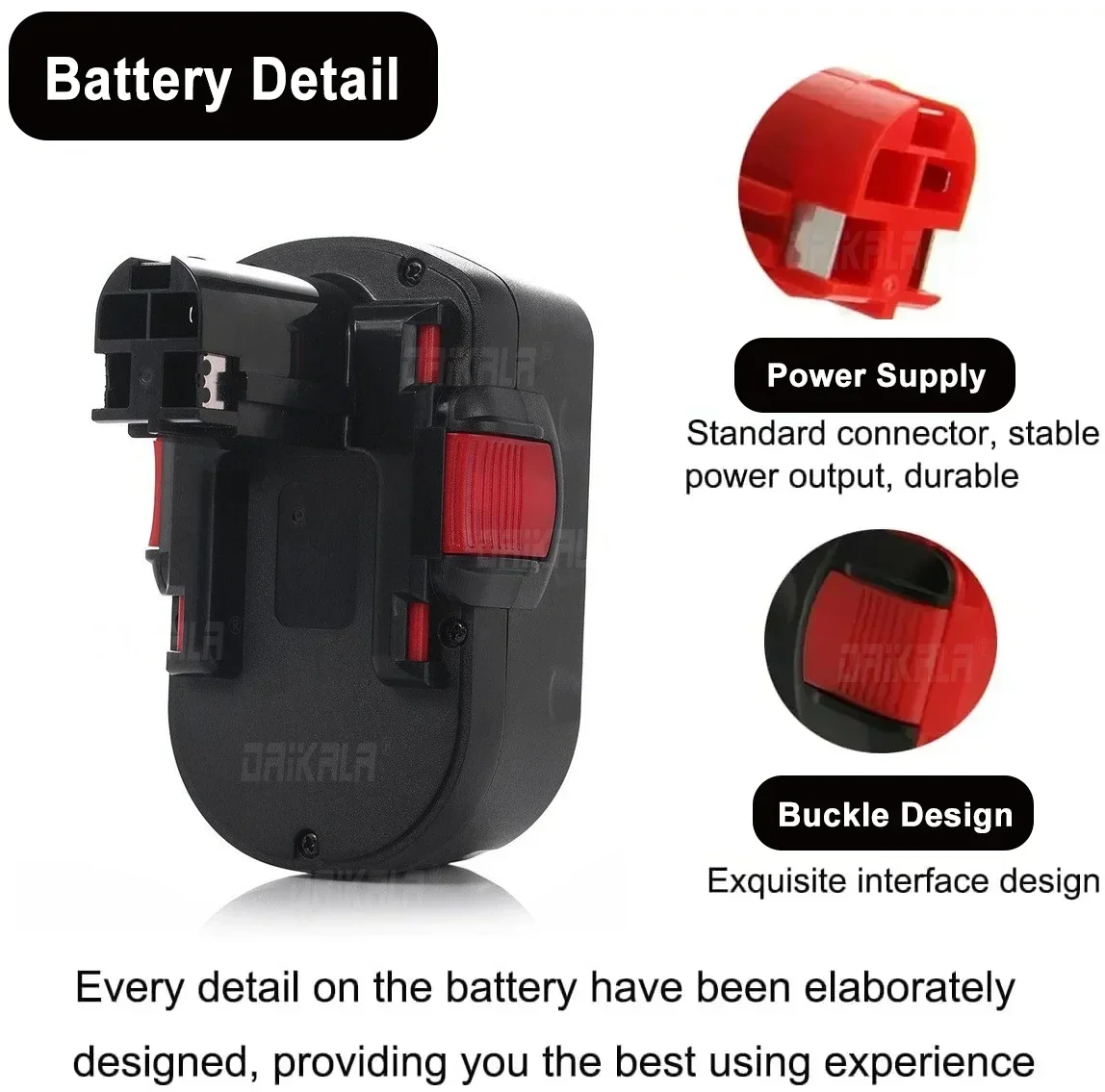 الأصلي لبوش 18 فولت 6.8Ah BAT0 - مراجعة Bosch Drill Gsb 18V وسعره