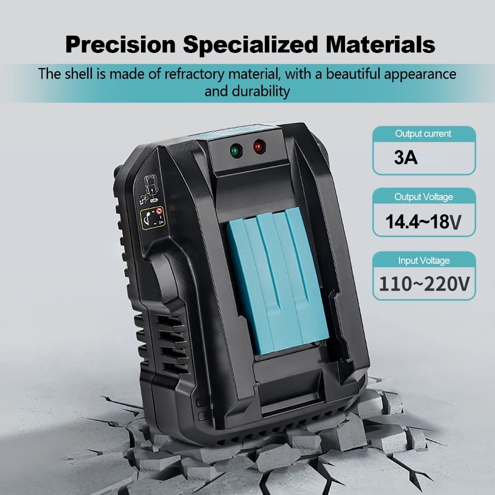 DC18RC بطارية ليثيوم أيون 3A ش - مراجعة Makita Drill Hp1640 وسعره