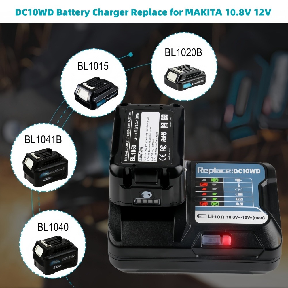 10.8 فولت 12 فولت 6A قابلة للش - مراجعة Makita Drill Hp1640 وسعره