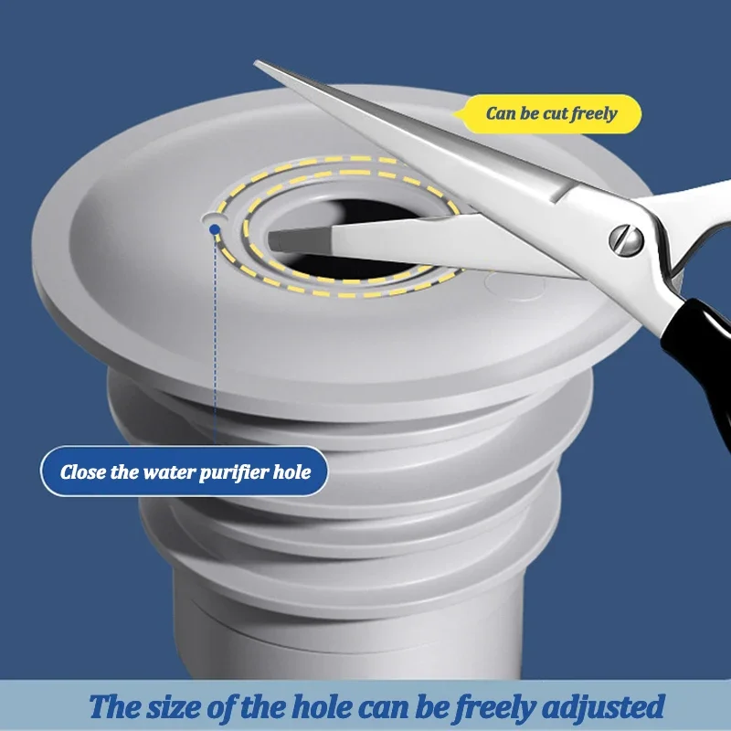 حلقة سيليكون لإغلاق المجاري وا - مراجعة Drain Pipe Clip وسعره