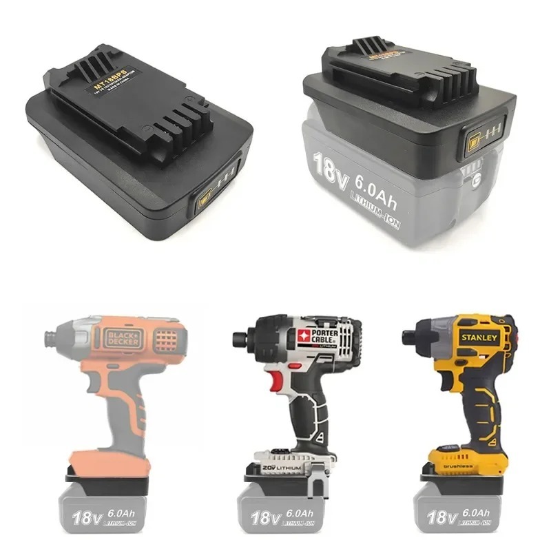 محول MT18BPS لبطاريات ماكيتا 1 - مراجعة Black+Decker Tool Cordless وسعره